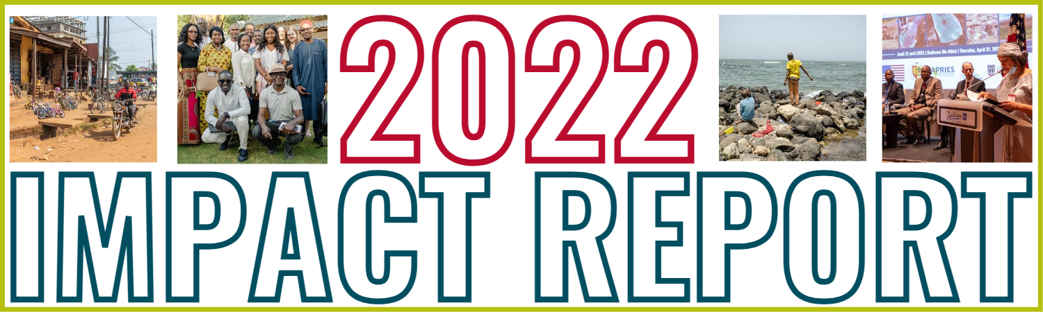 2022 Annual Impact Report Banner