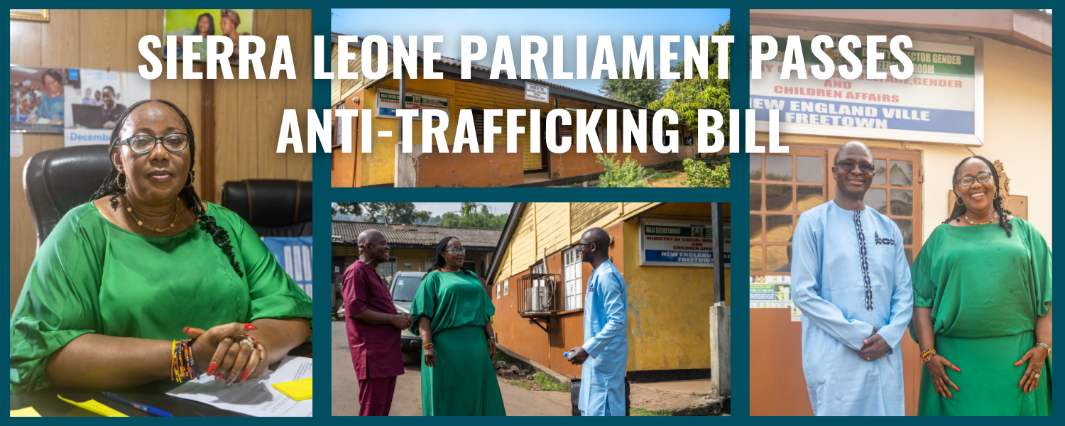 Sierra Leone Parliament Passes Anti-Trafficking Bill