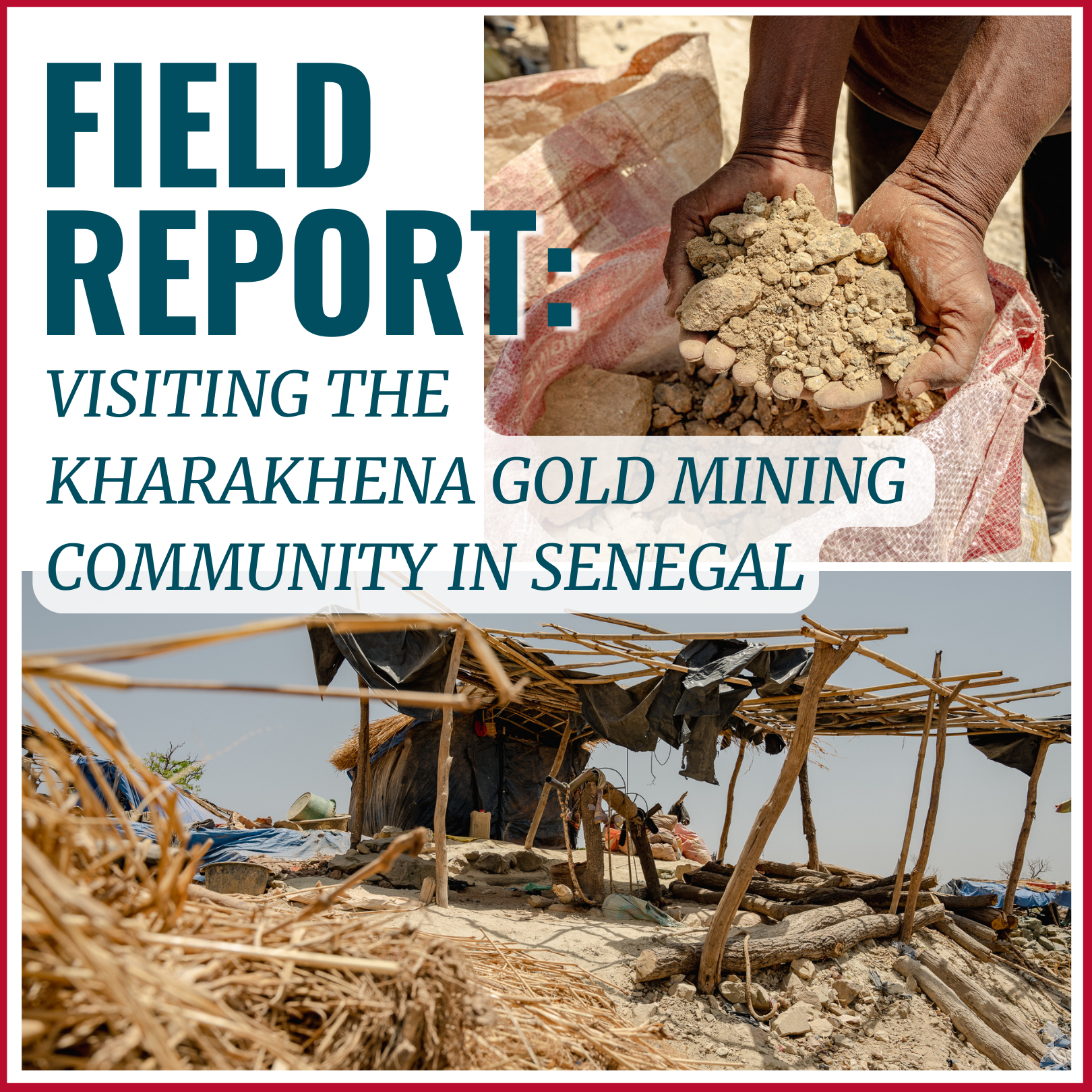 Field Report: CenHTRO Visits the Kharakhena Gold Mining Community in Senegal