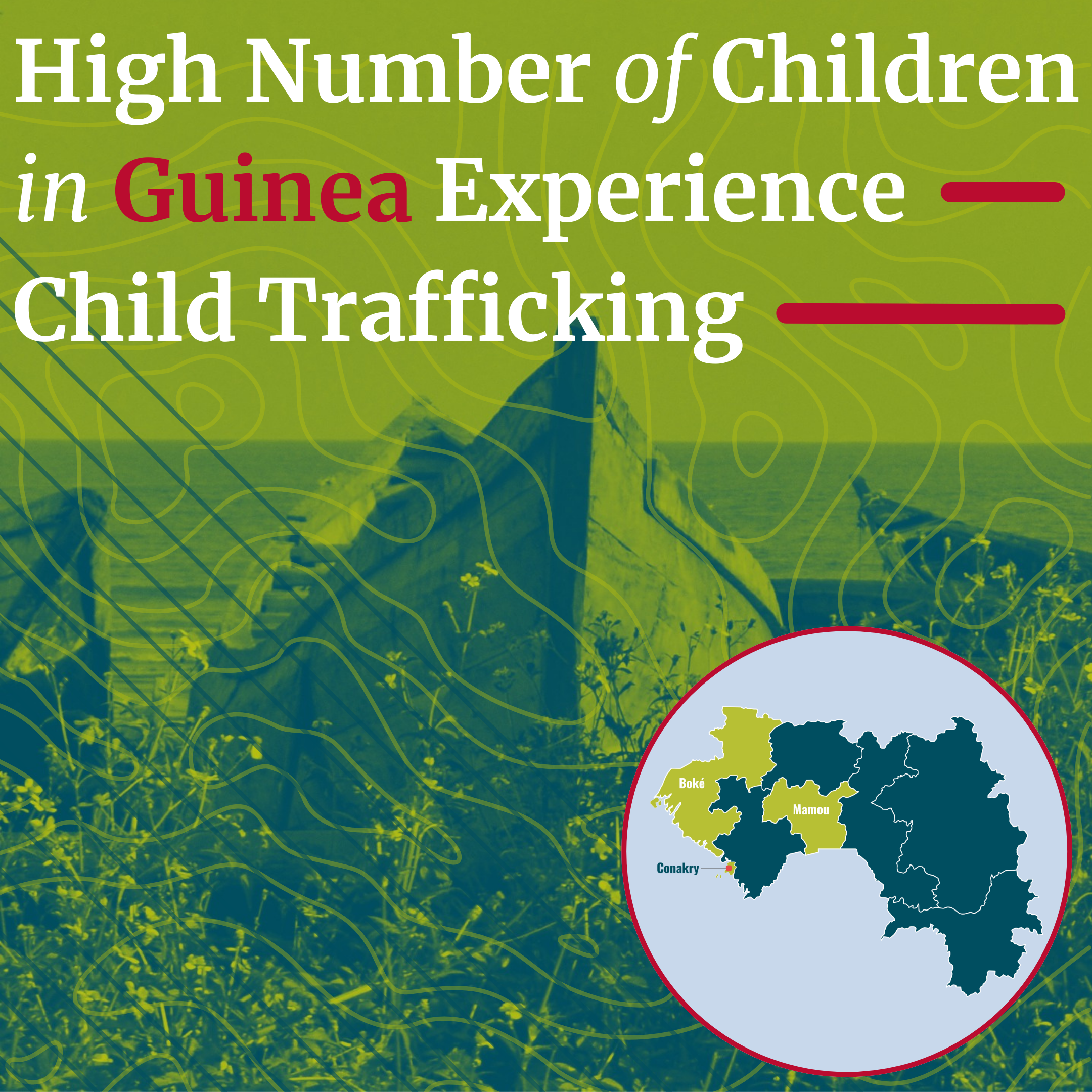 High Number of Children in Guinea Experience Trafficking